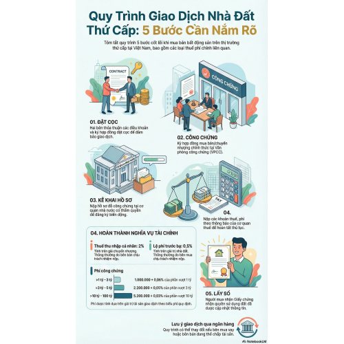 Phần 4: Quy trình giao dịch thứ cấp (bất động sản có sẵn)