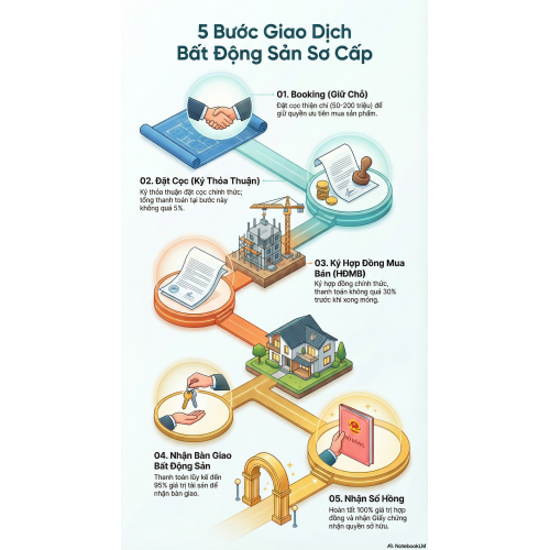 Phần 5: Quy trình giao dịch sơ cấp (bất động sản hình thành trong tương lai/dự án)