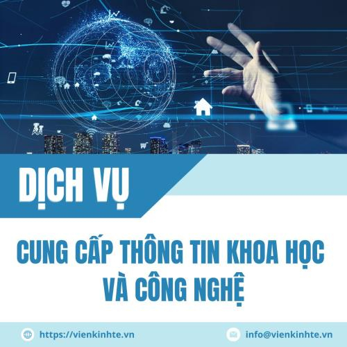 Dịch Vụ Cung Cấp Thông Tin Khoa Học Và Công Nghệ