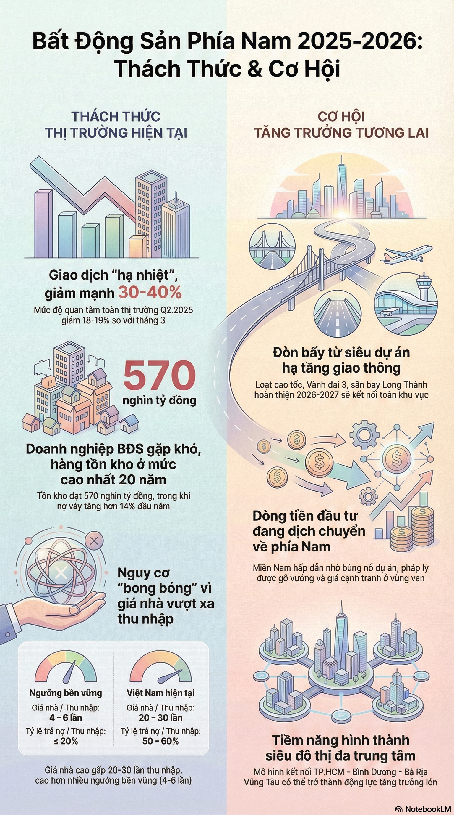 Phần 3: Tình hình BĐS phía nam 2025-2026