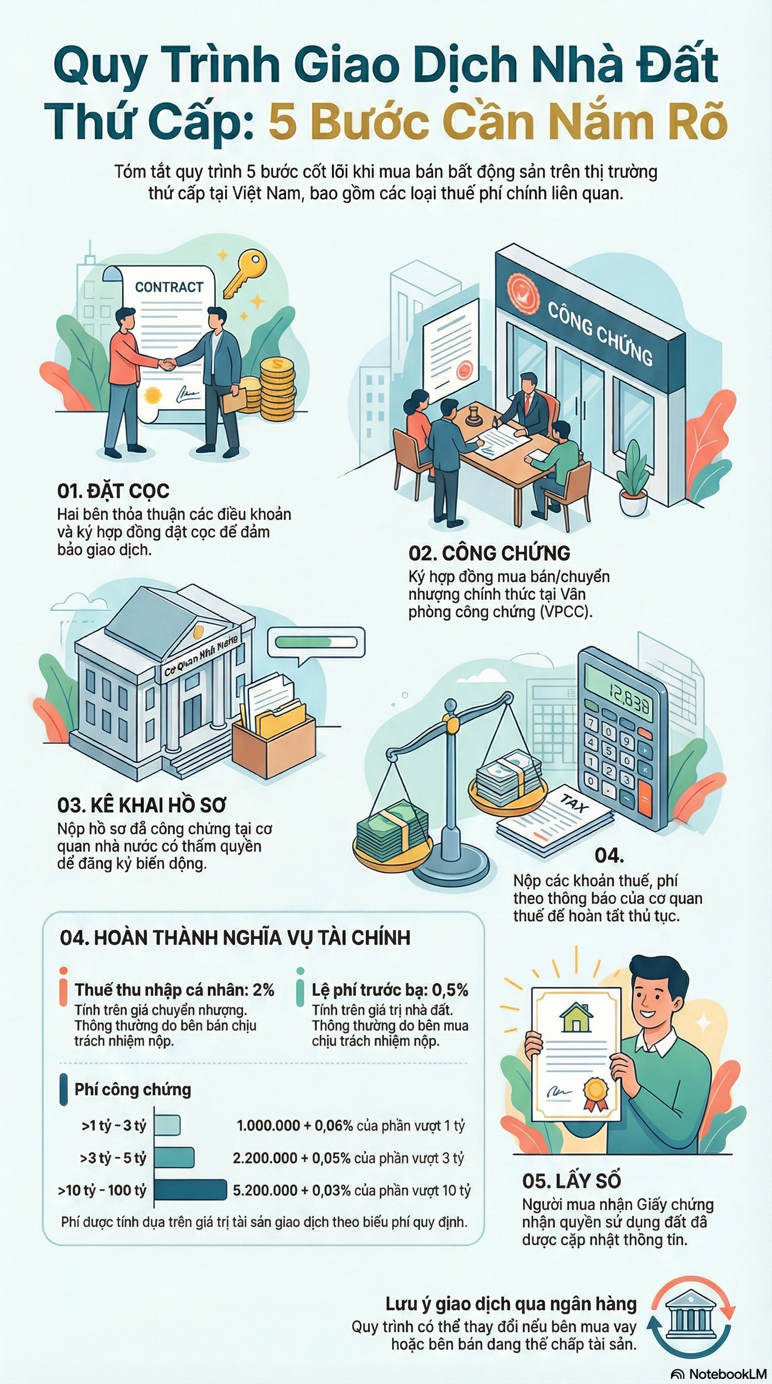 Phần 4: Quy trình giao dịch thứ cấp (bất động sản có sẵn)
