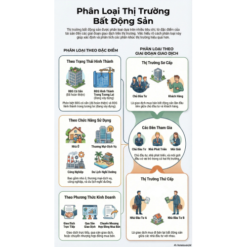 Phần 3: Phân loại thị trường bất động sản
