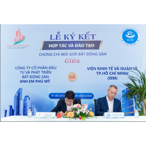 Bước Tiến Chiến Lược Đào Tạo Nhân Lực Bất Động Sản Chất Lượng Cao